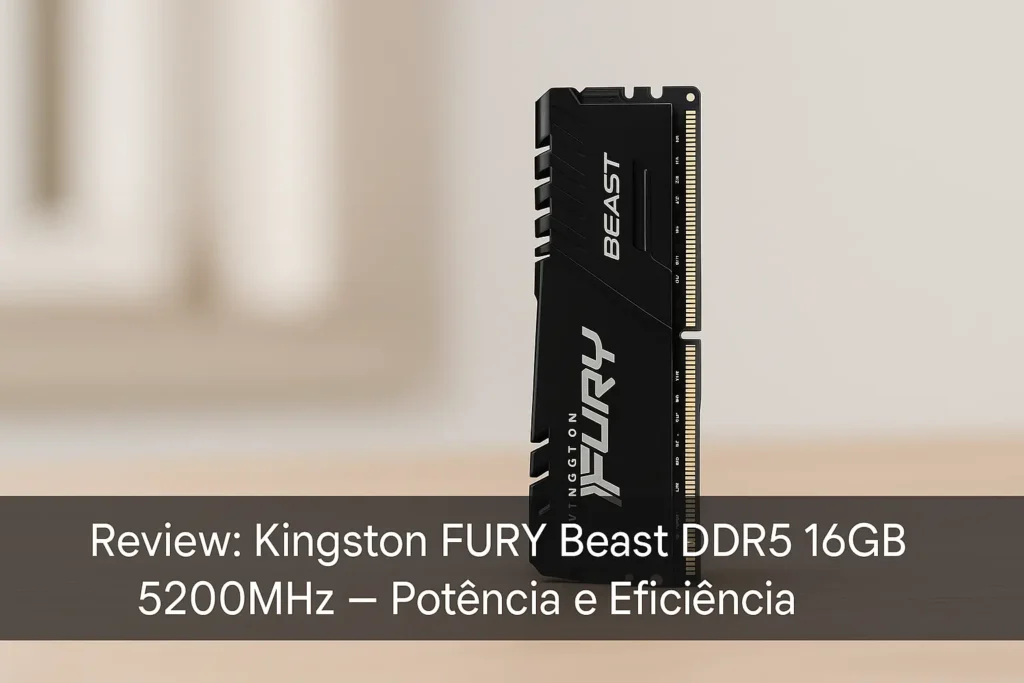 Kingston FURY Beast DDR5 16GB 5200MHz: Potência e Eficiência