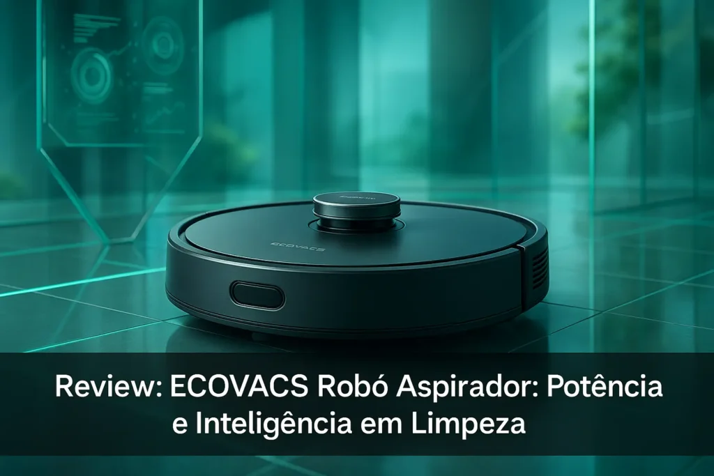 ECOVACS Robô Aspirador: Potência e Inteligência em Limpeza