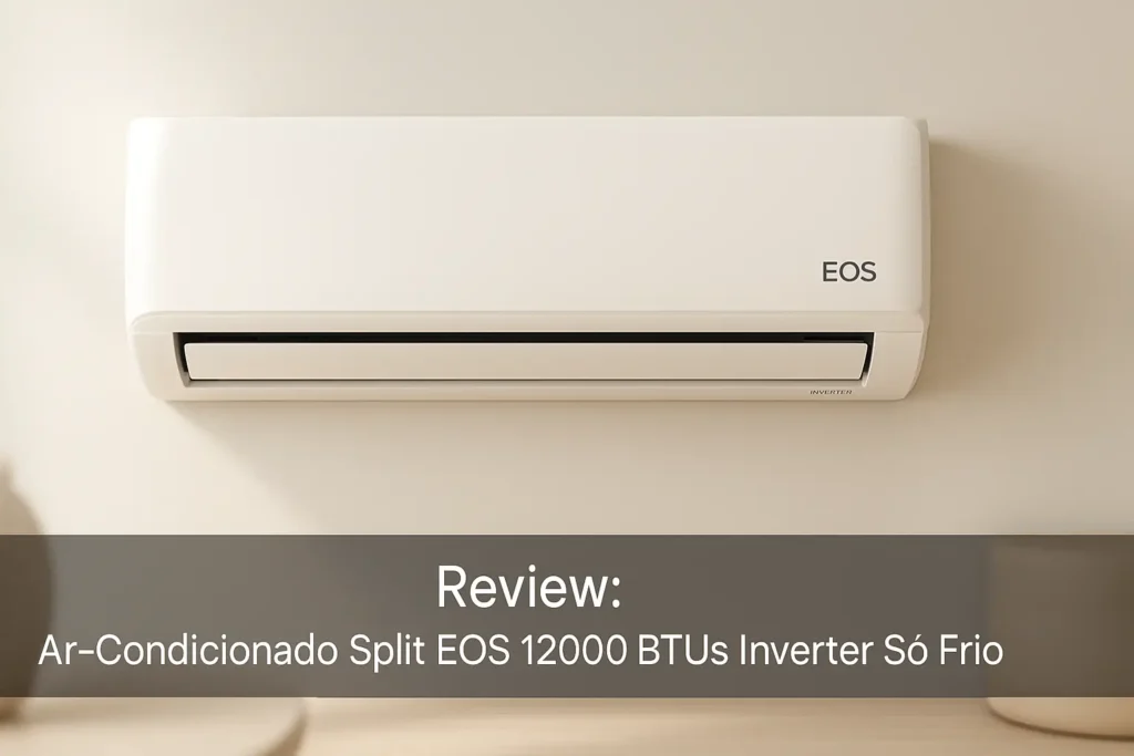 Ar-Condicionado Split EOS 12000 BTUs Inverter Só Frio