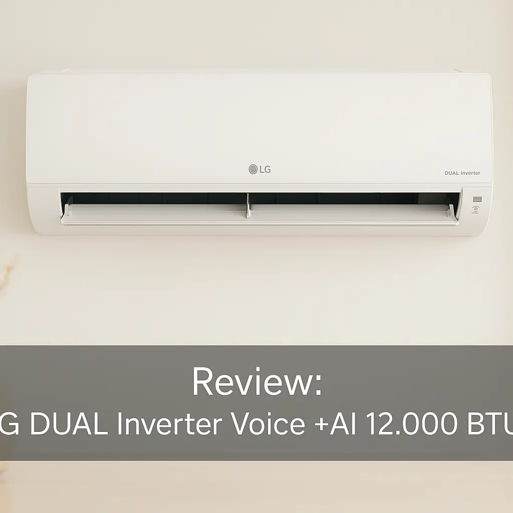 LG DUAL Inverter Voice +AI 12.000 BTU: Frio Inteligente e Econômico