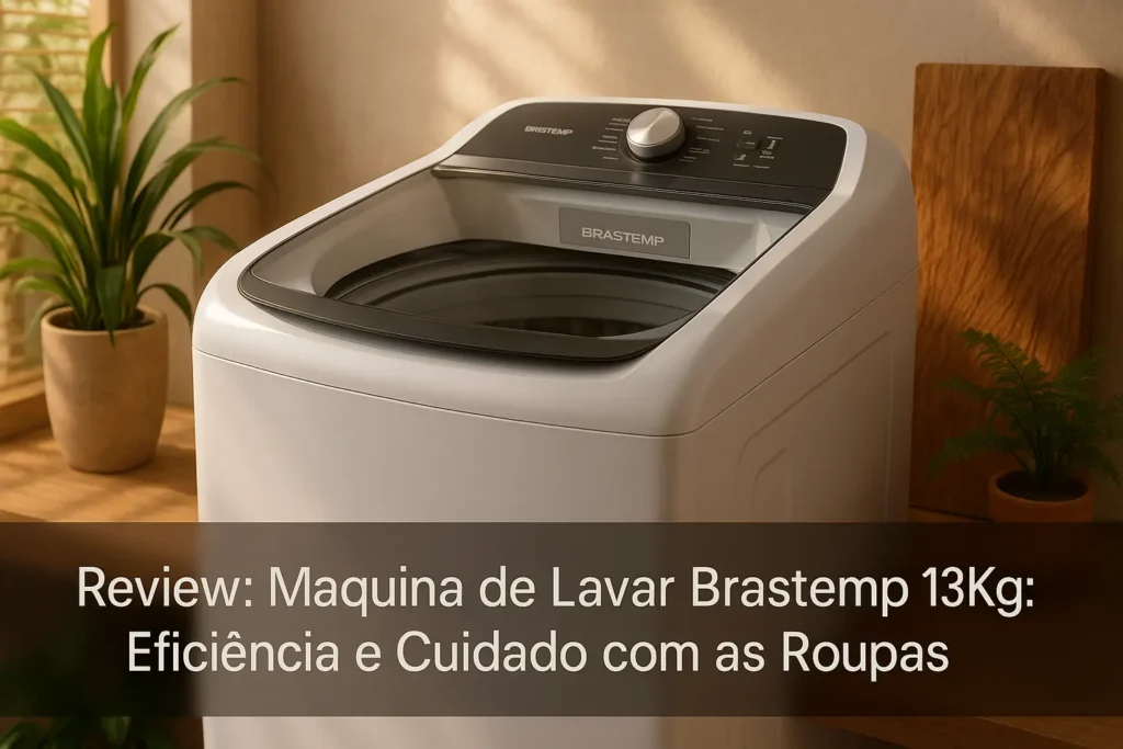 Máquina de Lavar Brastemp 13Kg: Eficiência e Cuidado com as Roupas