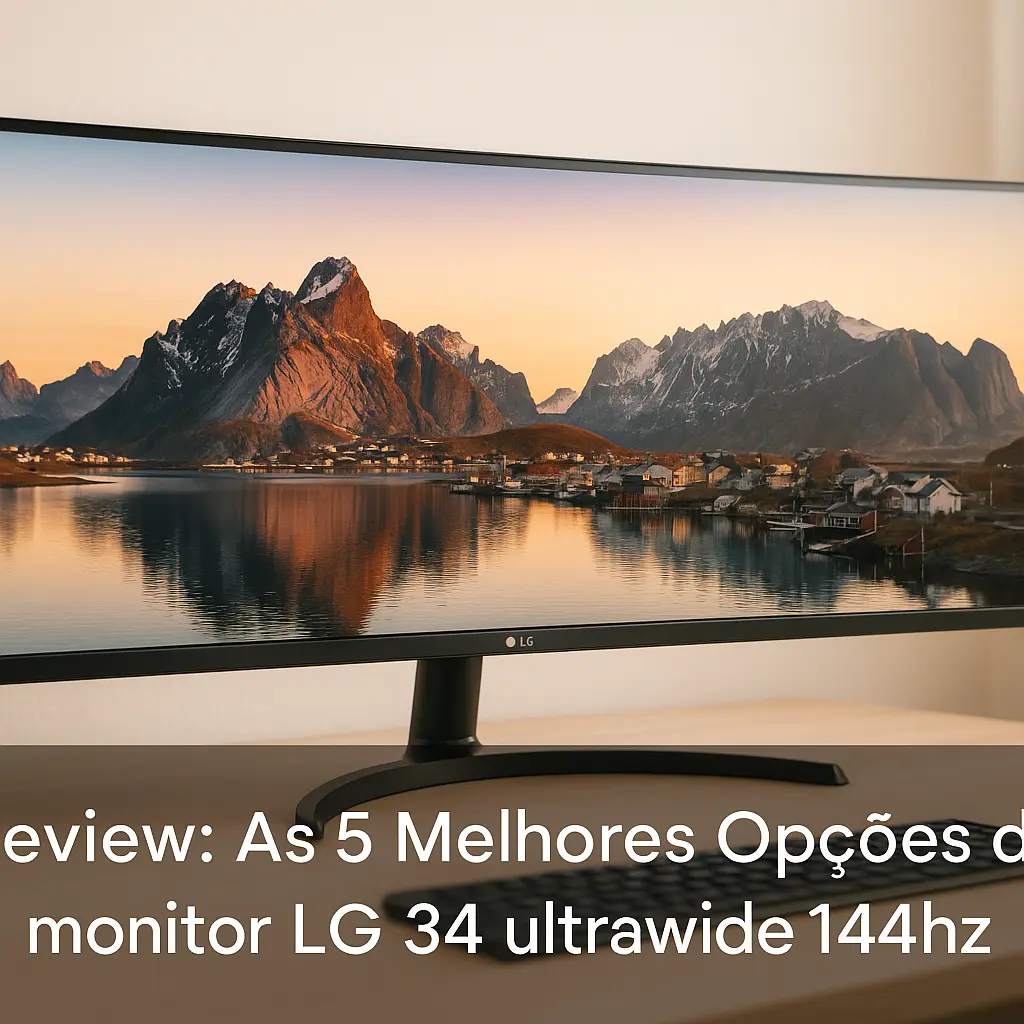 As 5 Melhores Opções de monitor LG 34 ultrawide 144hz