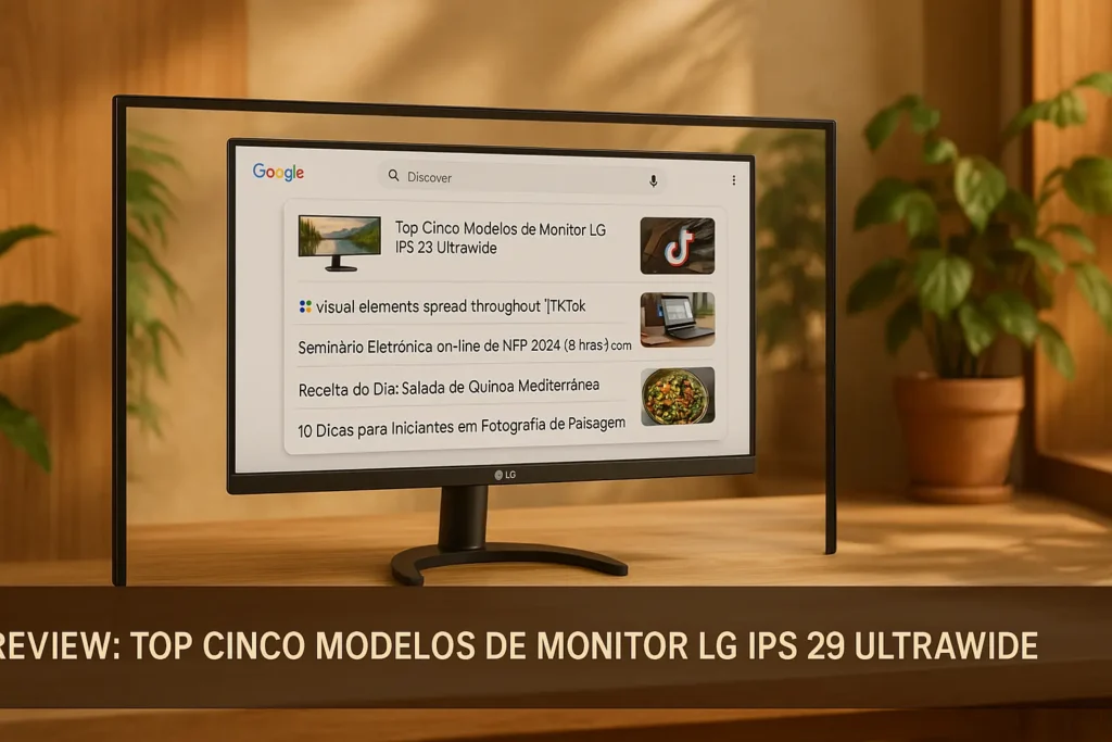 Top Cinco Modelos de monitor LG ips 29 ultrawide