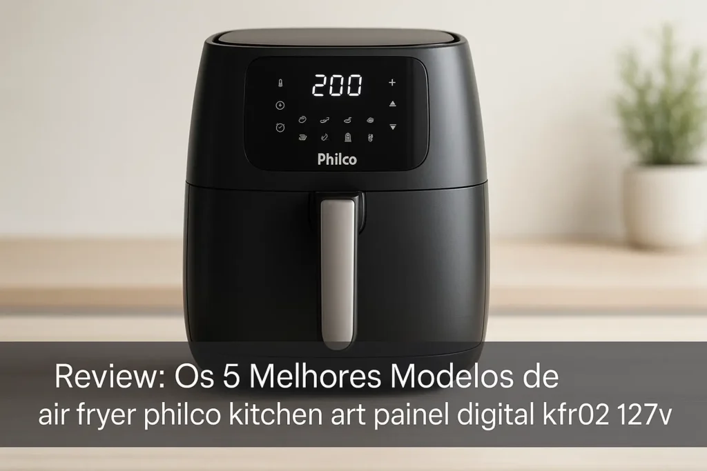 Os 5 Melhores Modelos de air fryer philco kitchen art painel digital kfr02 127v