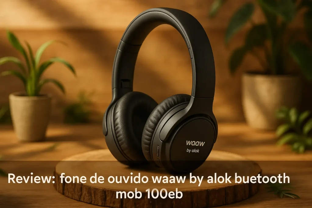 Principais Cinco fone de ouvido waaw by alok bluetooth mob 100eb