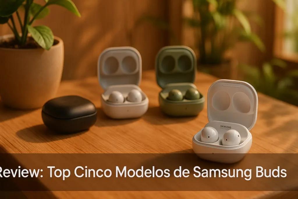 Top Cinco Modelos de Samsung buds