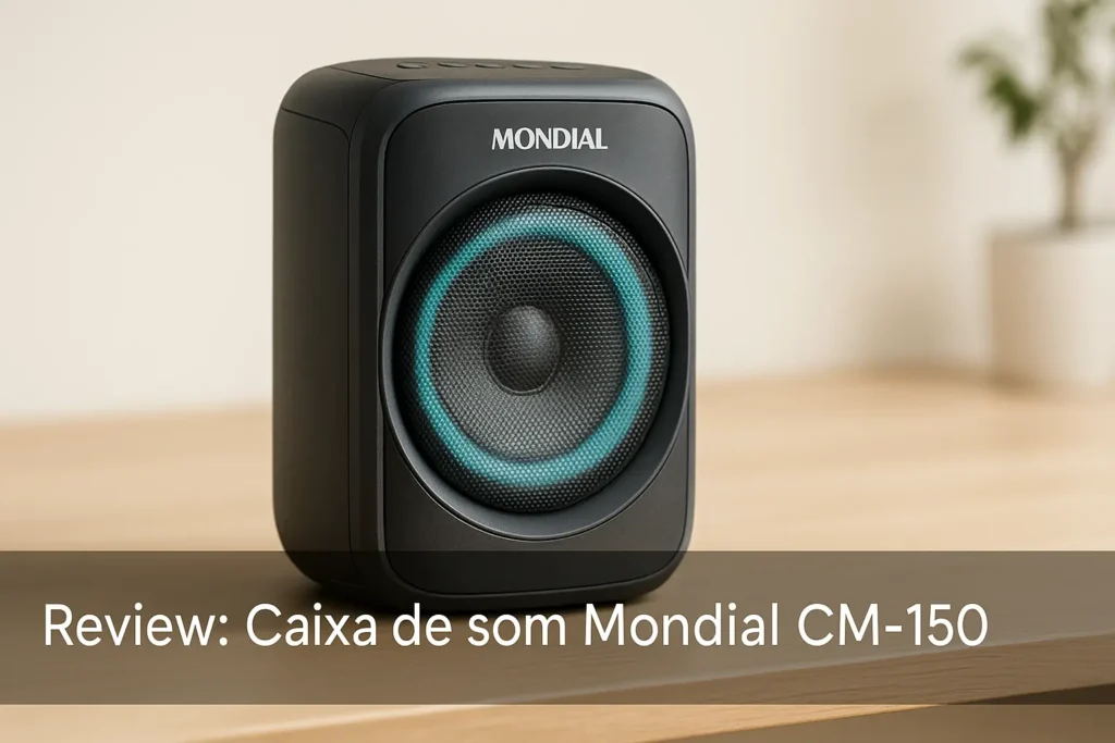 Top Cinco Modelos de Caixa de som Mondial cm-150 150w rms bluetooth função tws