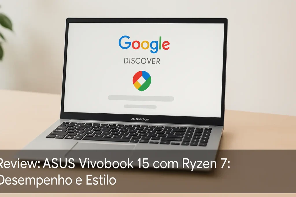 ASUS Vivobook 15 com Ryzen 7: Desempenho e Estilo