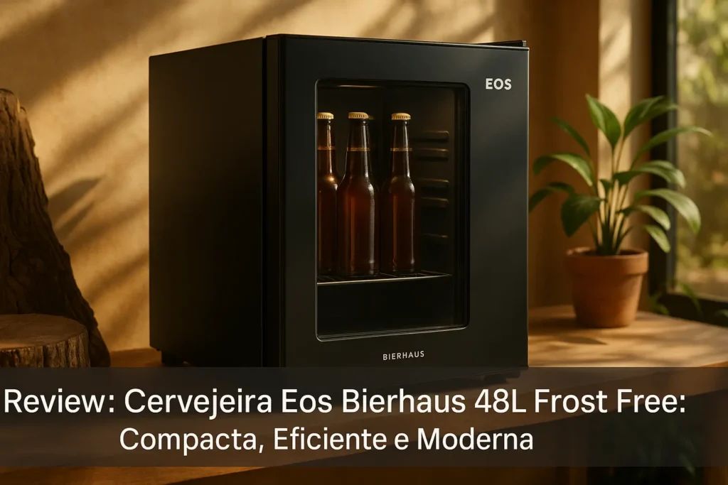Cervejeira Eos Bierhaus 48L Frost Free: Compacta, Eficiente e Moderna