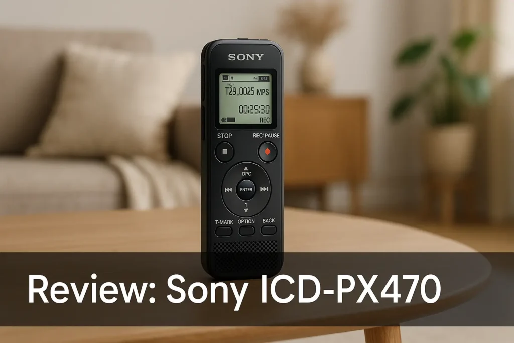 5 Melhores Modelos de gravador de voz Sony icd-px470