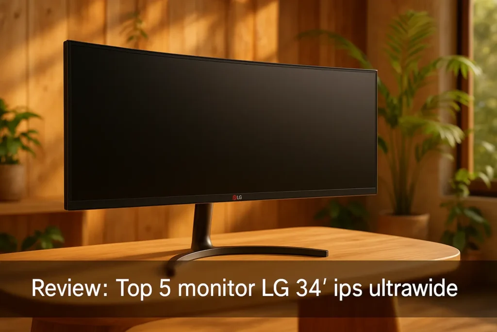 Top 5 monitor LG 34′ ips ultrawide