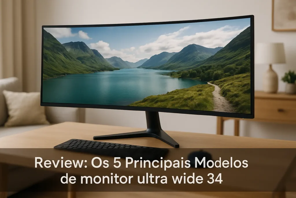 Os 5 Principais Modelos de monitor ultra wide 34