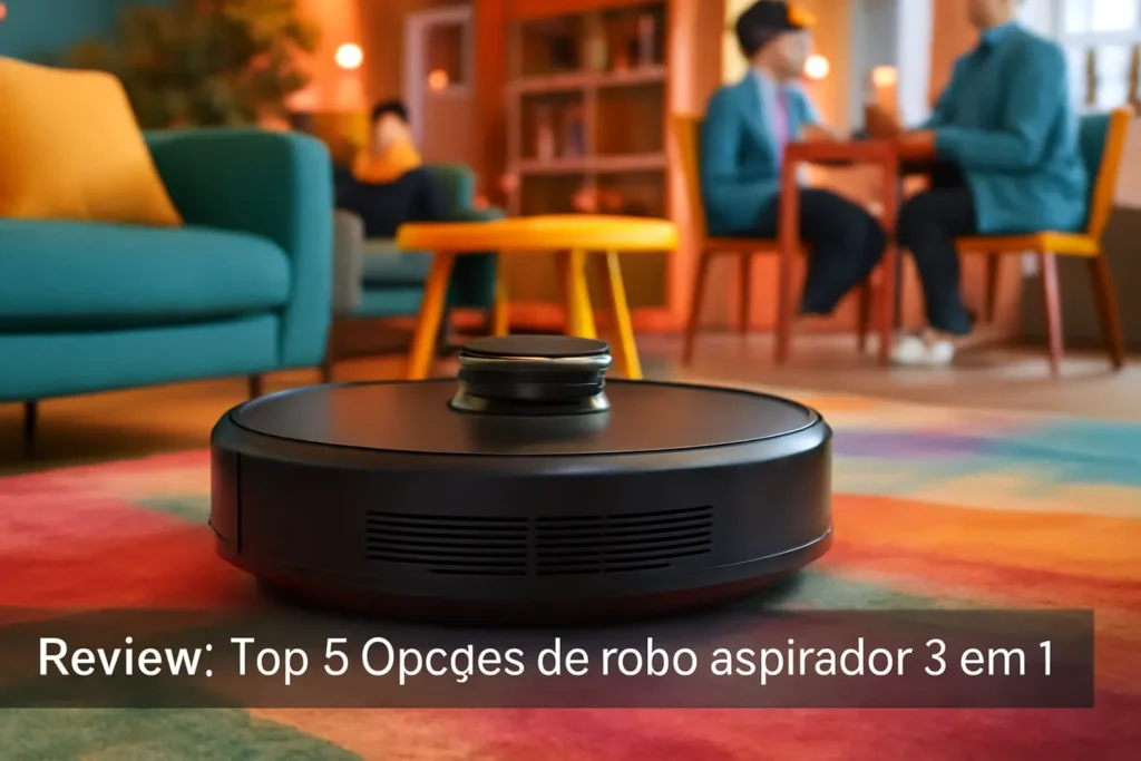 Top 5 Opções de robo aspirador 3 em 1