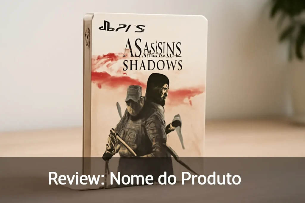 5 Melhores Modelos de Assassins Creed Shadows PS5 steel