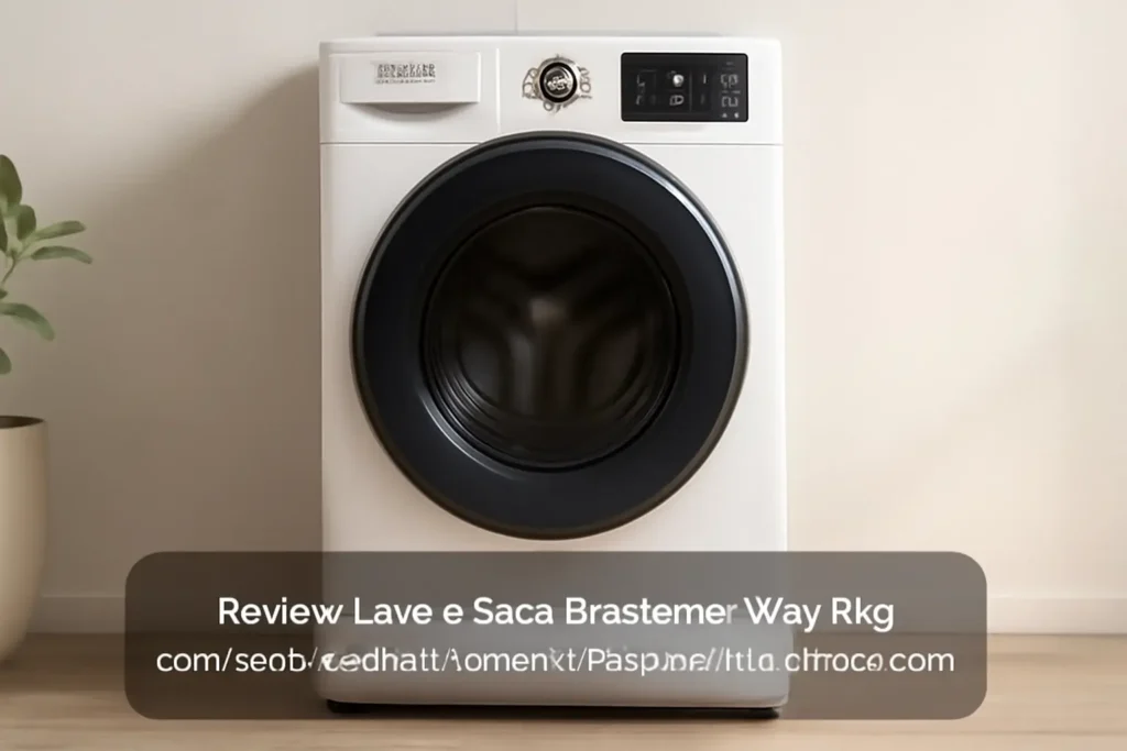 Lava e Seca Brastemp 10kg/6kg com Smart Sensor, Lavar com Vapor e Função Secagem