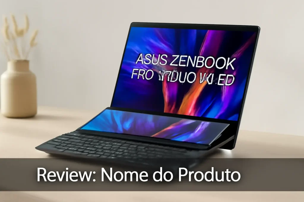 Cinco Principais Modelos de Asus zenbook pro 14 dúo OLED