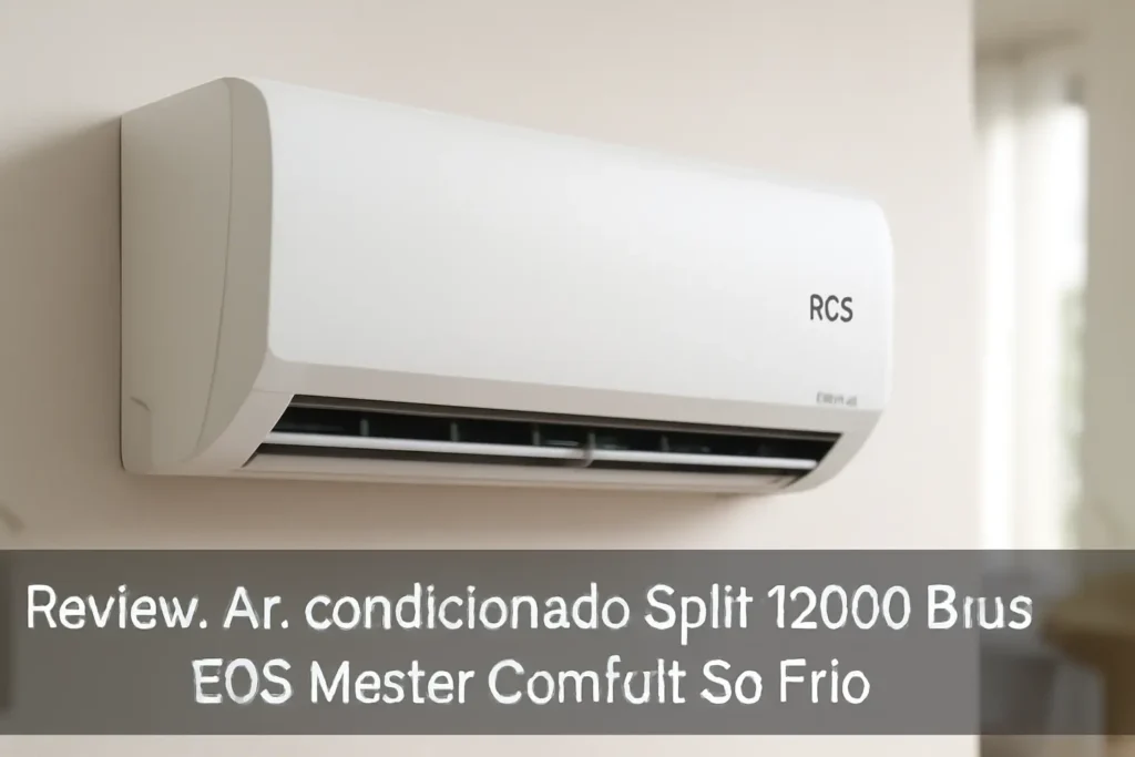 Ar-condicionado Split 12000 Btus EOS Master Comfort Só Frio
