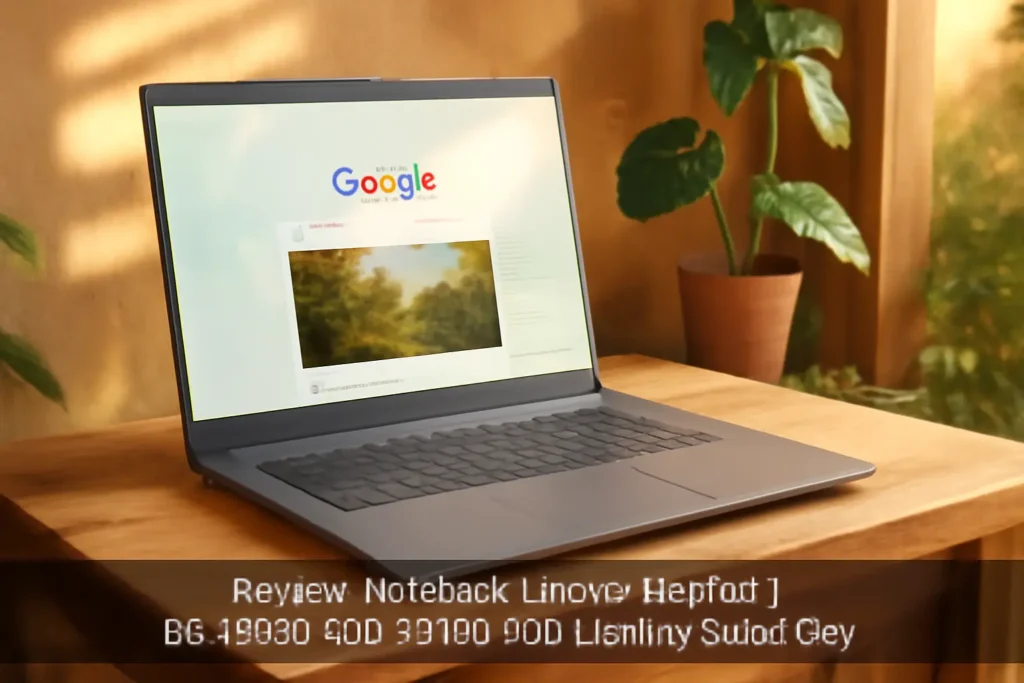 Notebook Lenovo IdeaPad 1 R3-7320U 4GB 256GB SSD Linux 15.6" Cloud Grey