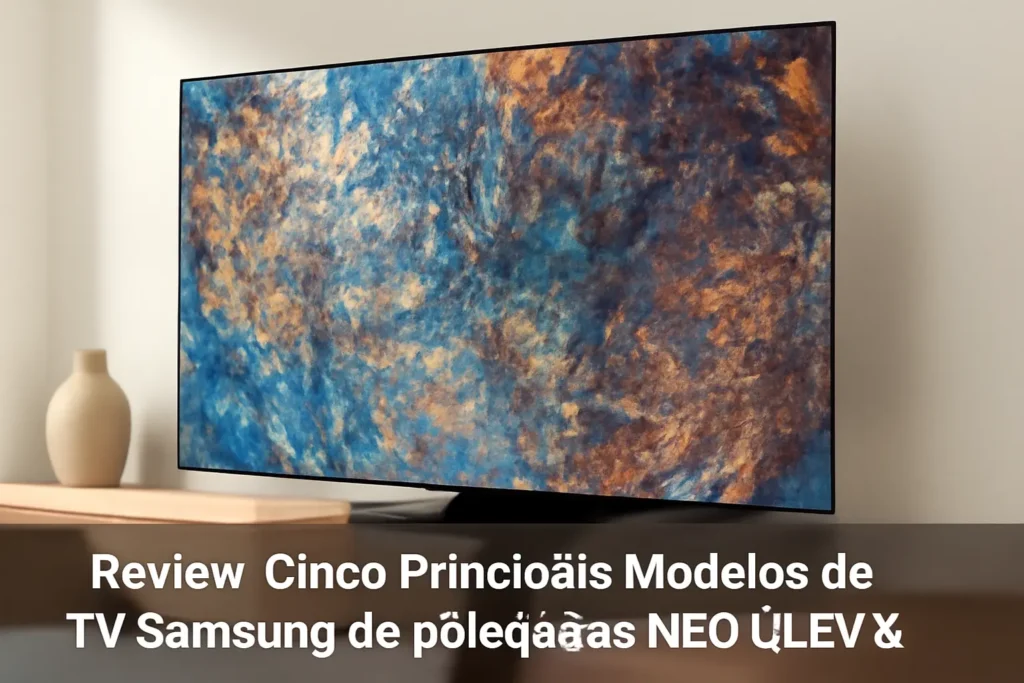 Cinco Principais Modelos de TV Samsung 65 polegadas NEO QLED 8k