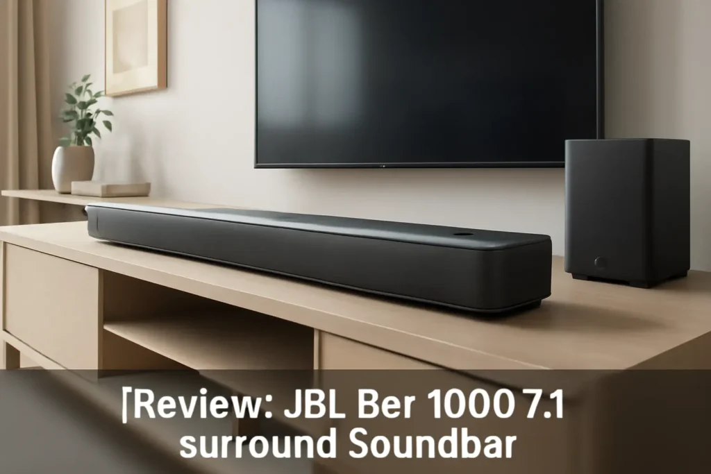 As 5 Melhores Opções de soundbar JBL bar 1000 7.1 surround dolby atmos 440w rms
