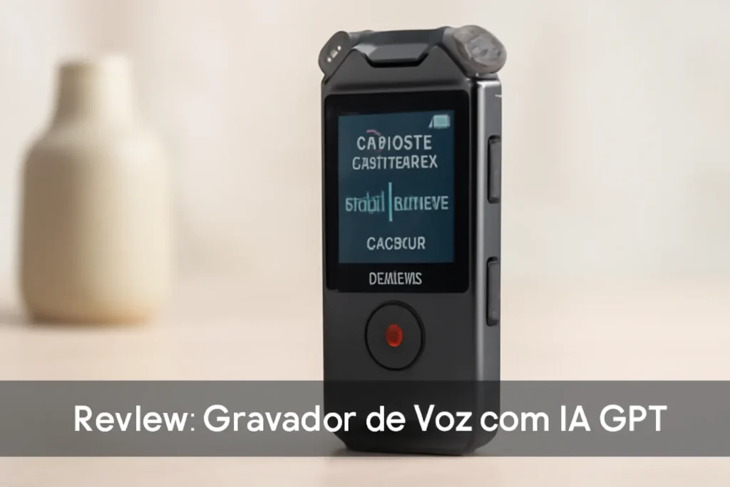 Principais 5 gravador de voz com ia gpt