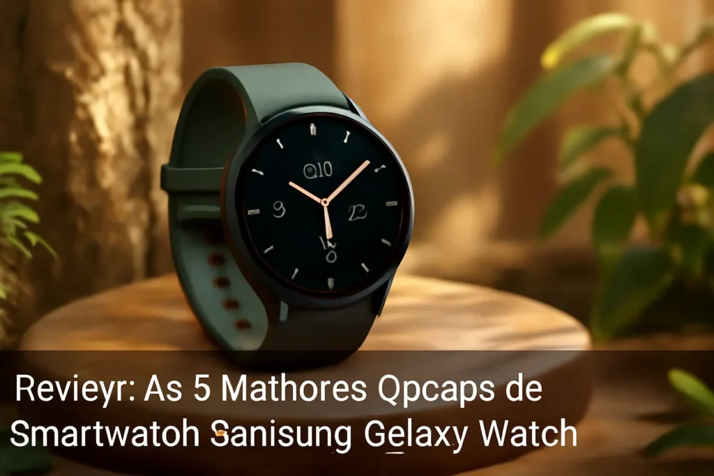 As 5 Melhores Opções de smartwatch Samsung Galaxy watch