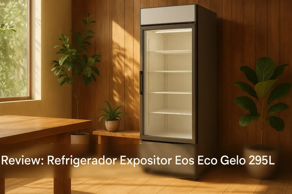 Refrigerador Expositor Eos Eco Gelo 295L: Compacto, Econômico e Ideal para Lazer