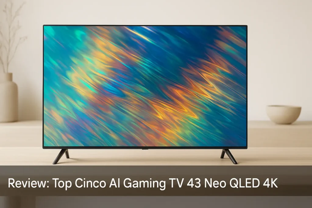Top Cinco AI Gaming TV 43 Neo QLED 4K