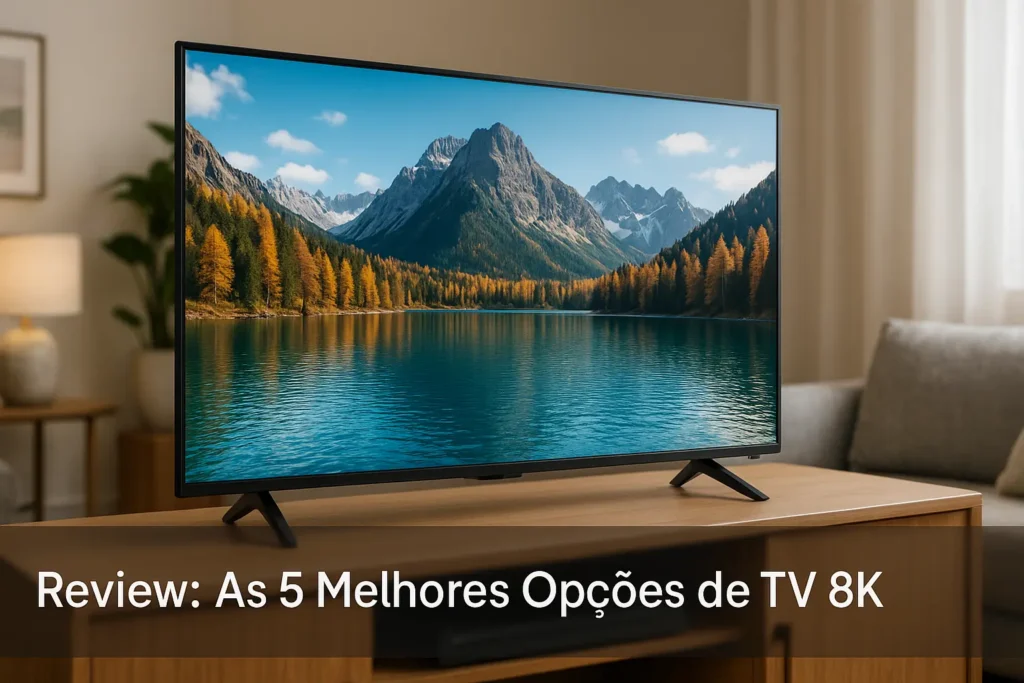 As 5 Melhores Opções de TV 8k