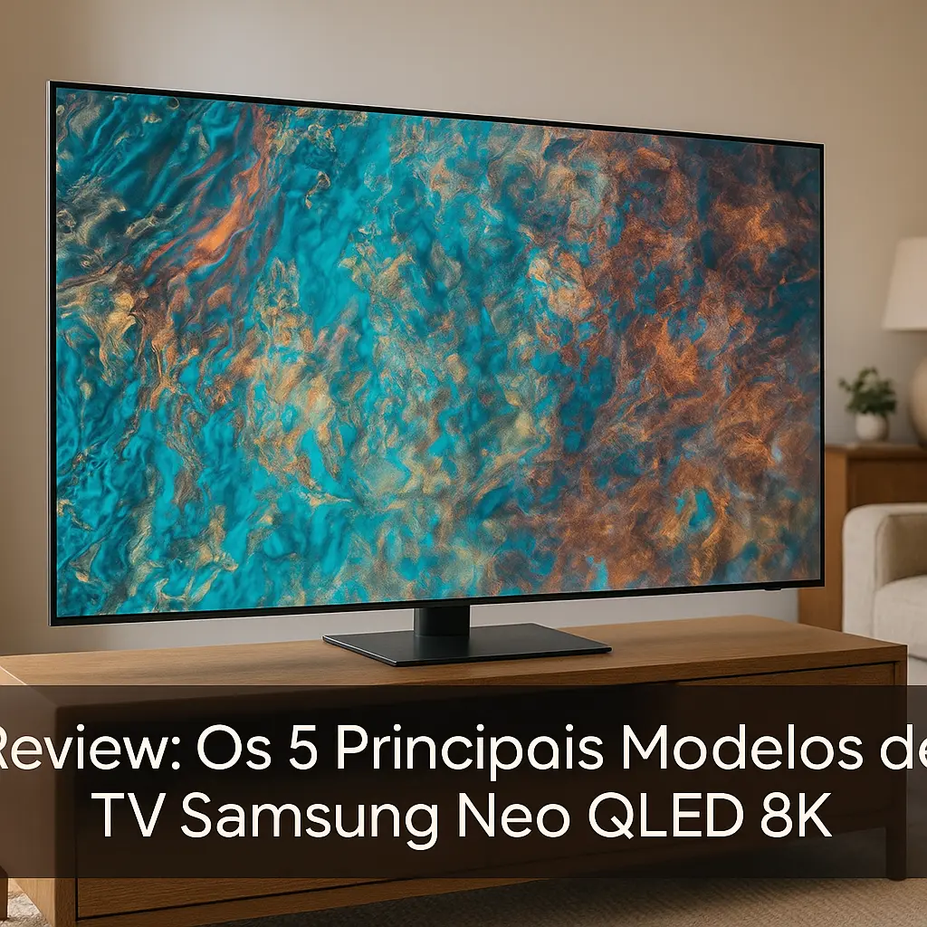 Os 5 Principais Modelos de TV Samsung neo qled 8k