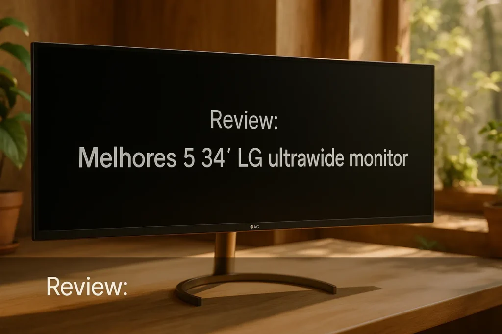 Melhores 5 34 LG ultrawide monitor