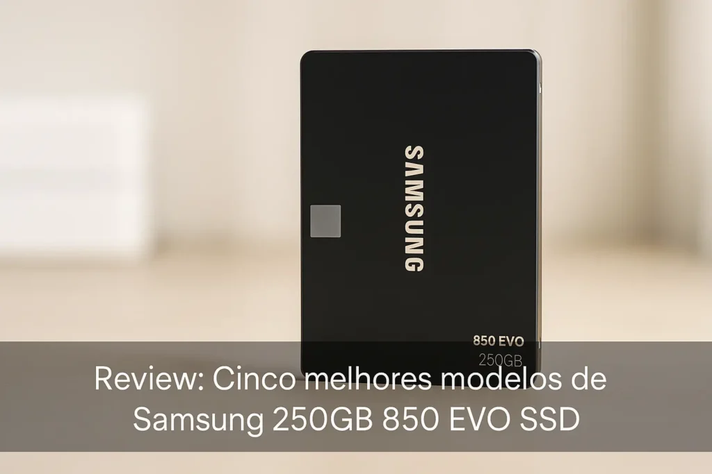 Cinco Melhores Modelos de Samsung 250gb 850 EVO SSD