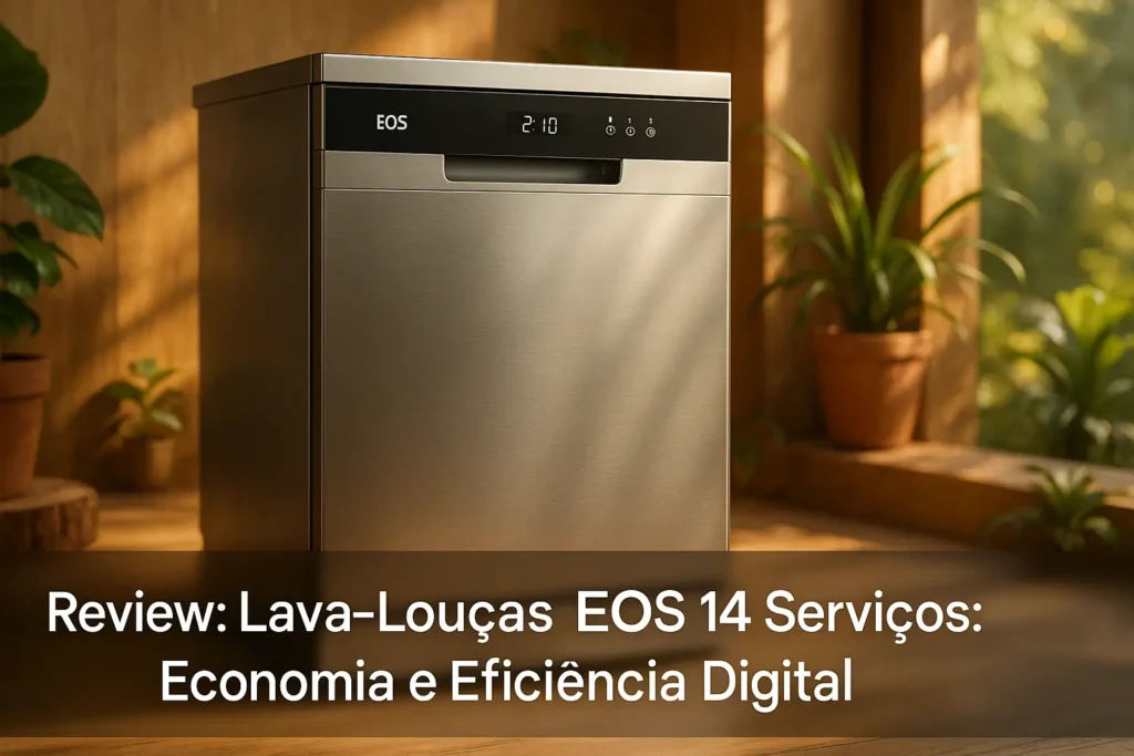 Lava-Louças EOS 14 Serviços: Economia e Eficiência Digital