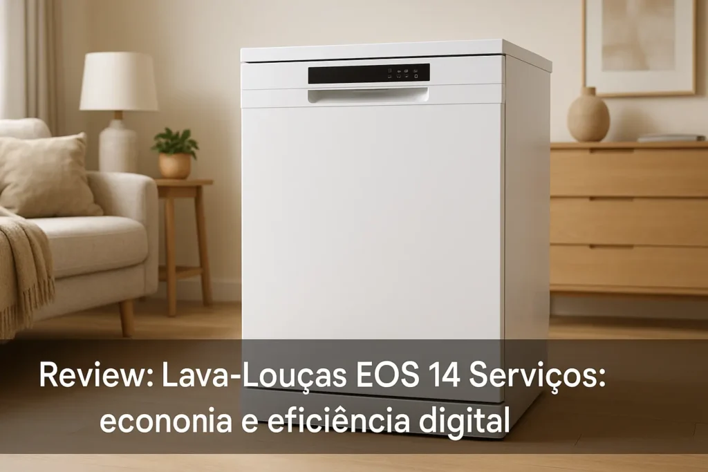 Lava-Louças EOS 14 Serviços: economia e eficiência digital