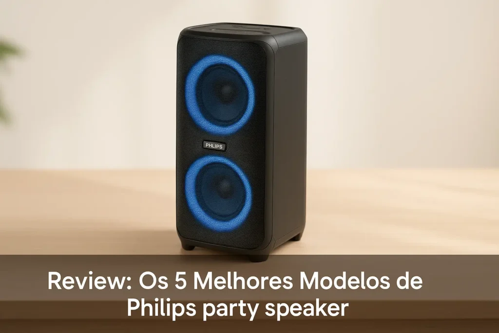 Os 5 Melhores Modelos de Philips party speaker