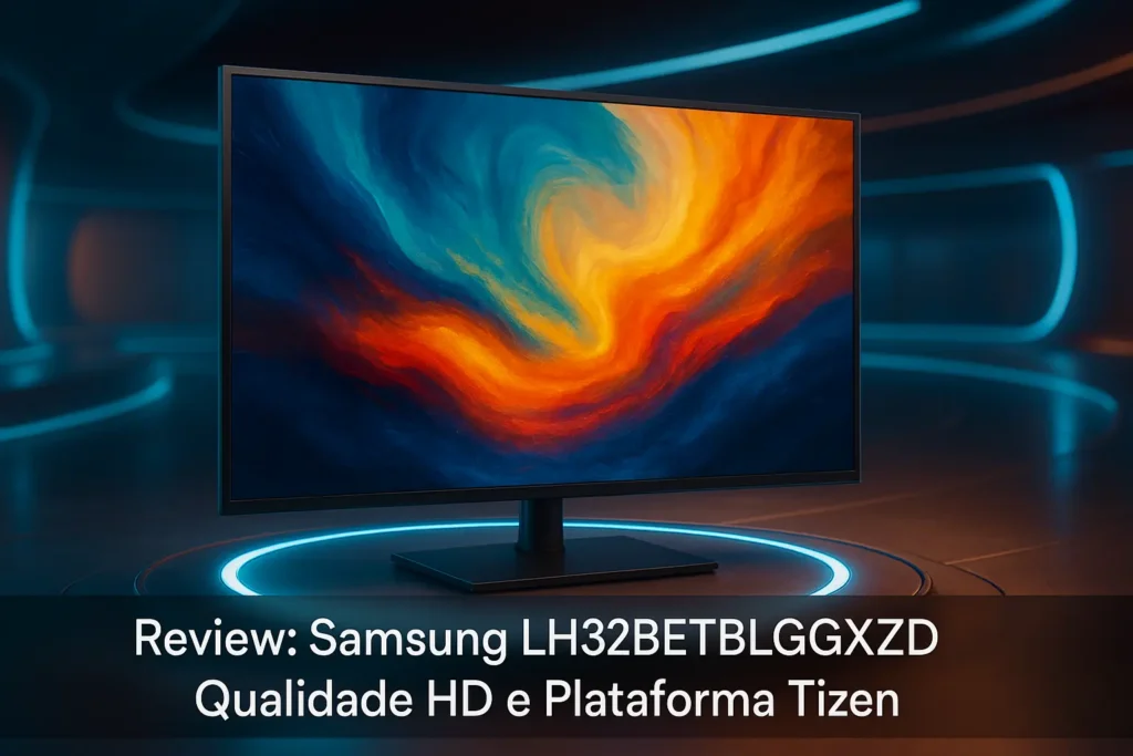 Samsung LH32BETBLGGXZD: Qualidade HD e Plataforma Tizen