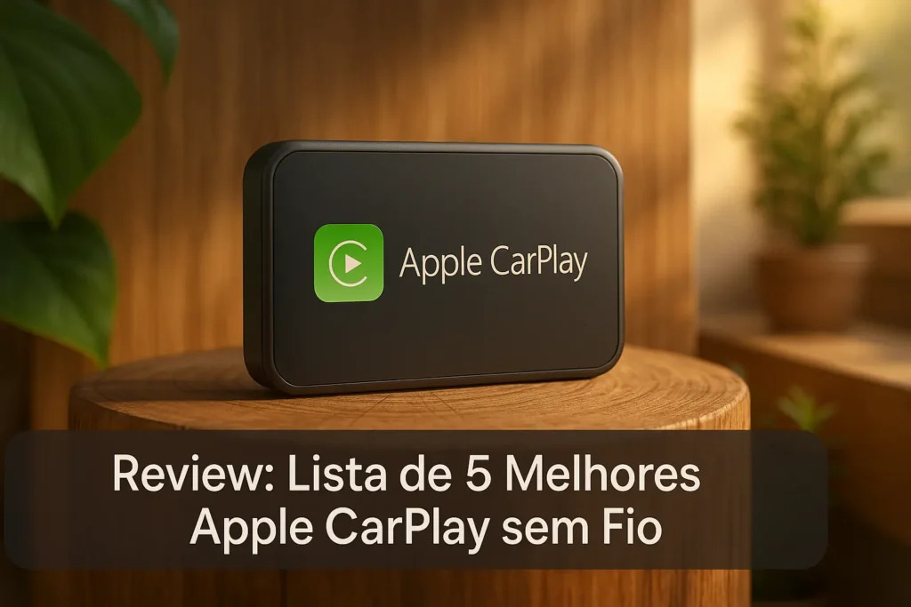 Lista de 5 Melhores: Apple carplay sem fio
