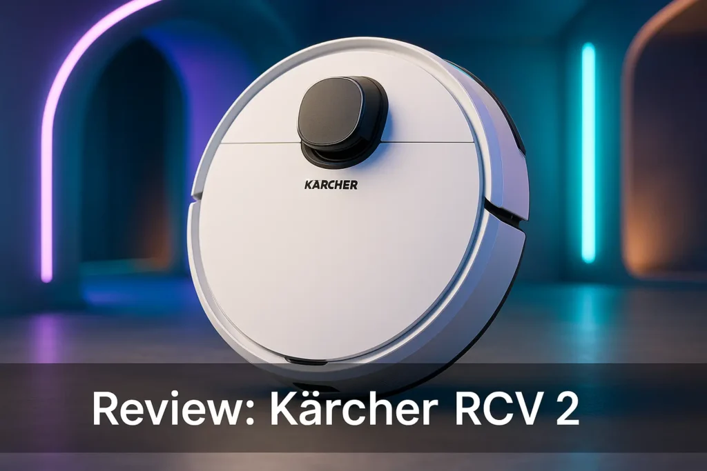 Principais 5 robô aspirador Karcher rcv 2