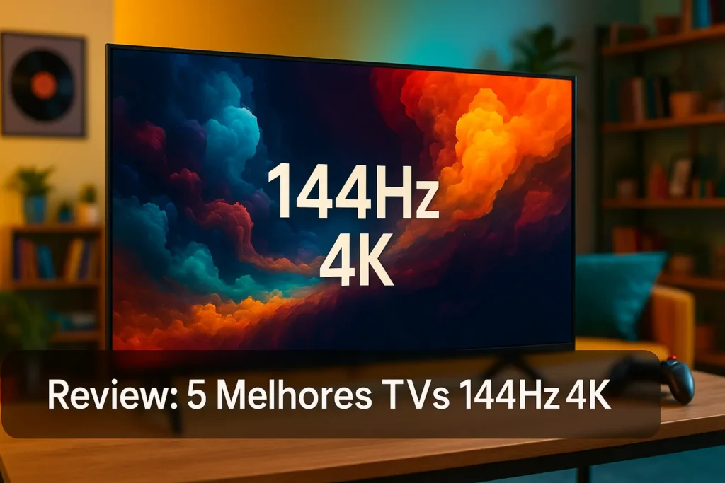 Lista de 5 Melhores: TV 144hz 4k