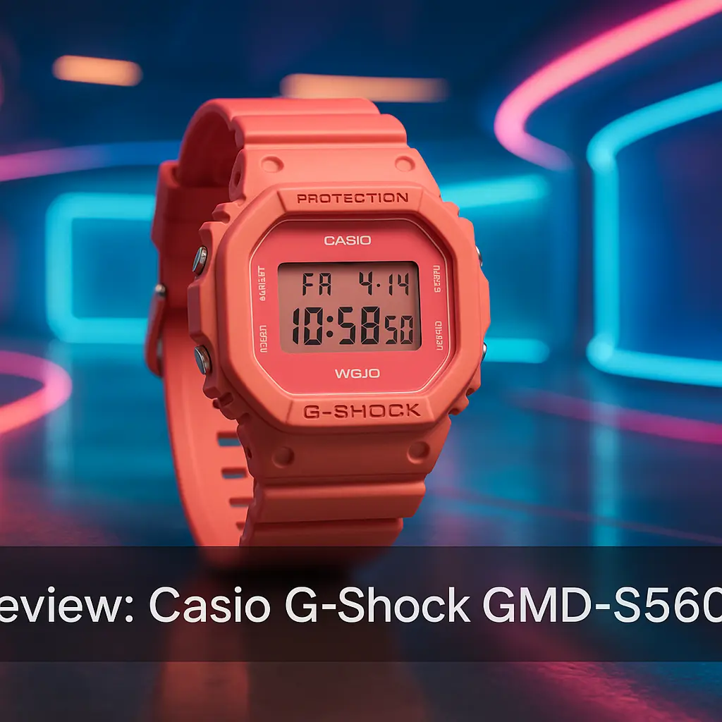 Casio G-Shock GMD-S5600: Estilo e Resistência Feminina