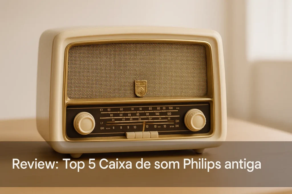 Top 5 Caixa de som Philips antiga