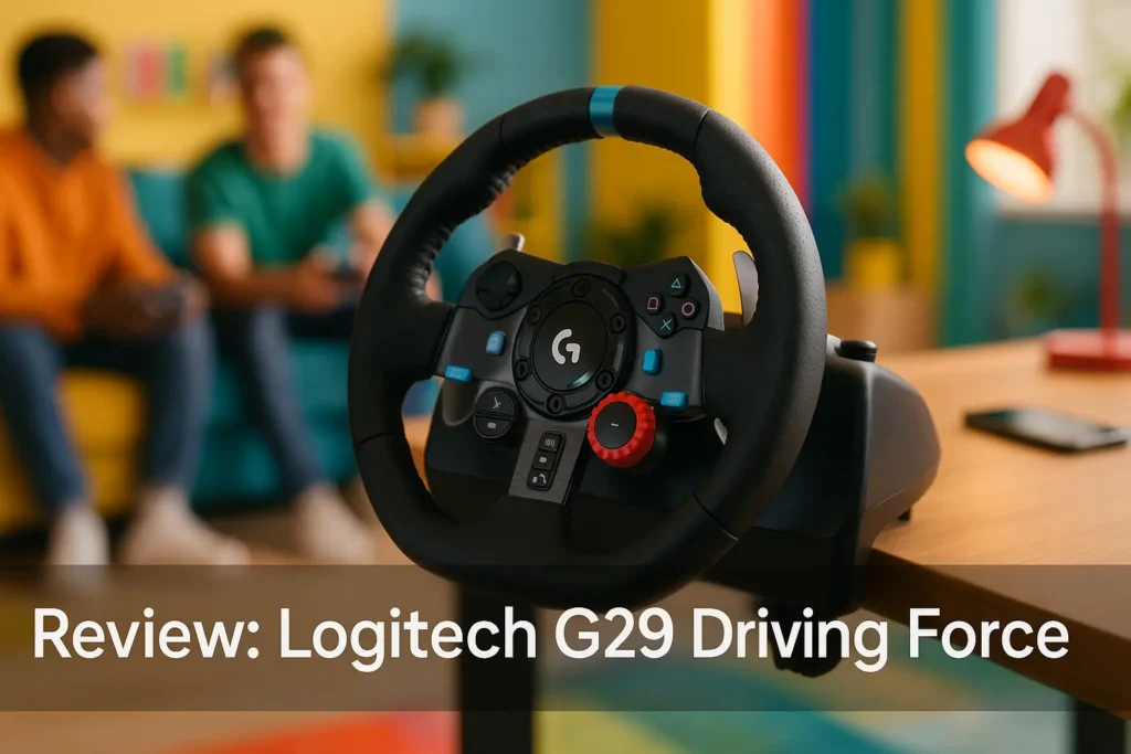 Volante Logitech G29 Driving Force com Feedback Realista