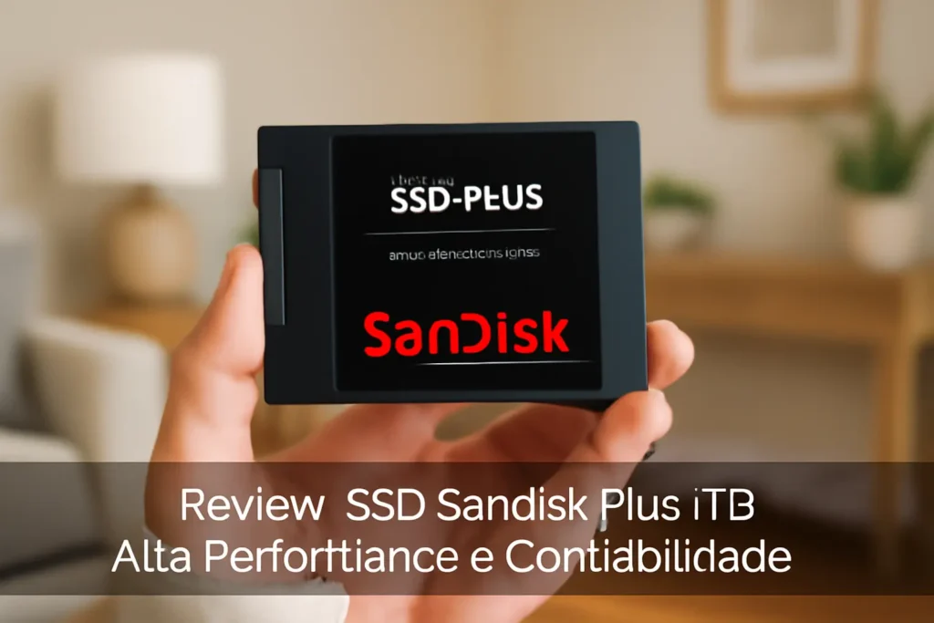SSD Sandisk Plus 1TB: Alta Performance e Confiabilidade