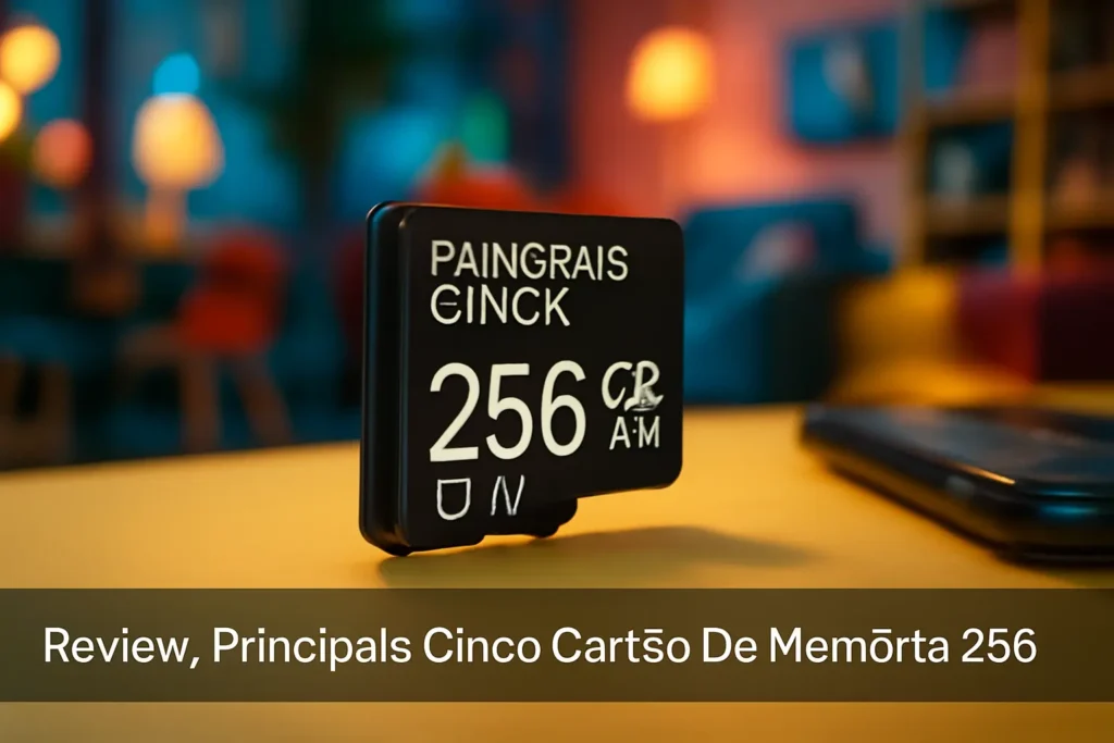 Principais Cinco Cartao De Memoria 256