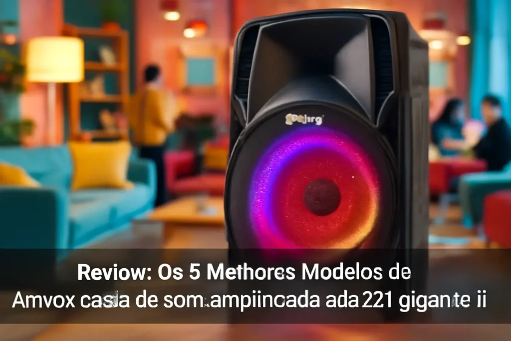 Os 5 Melhores Modelos de Amvox caixa de som amplificada aca 221 gigante ii