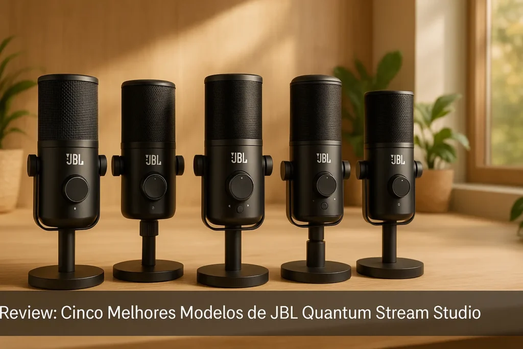 Cinco Melhores Modelos de JBL quantum stream studio