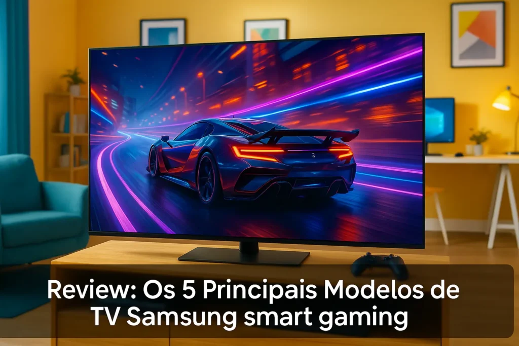Os 5 Principais Modelos de TV Samsung smart gaming