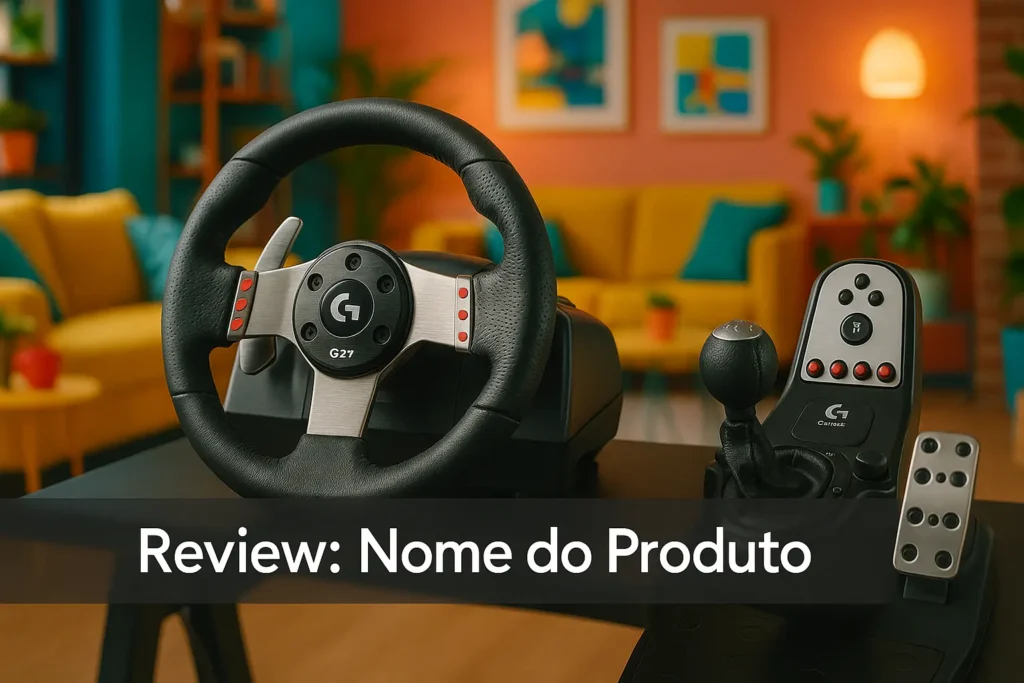 Principais Cinco cambio logitech g27