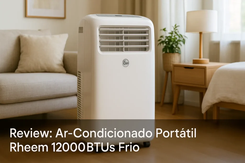 Ar-Condicionado Portátil Rheem 12000BTUs Frio