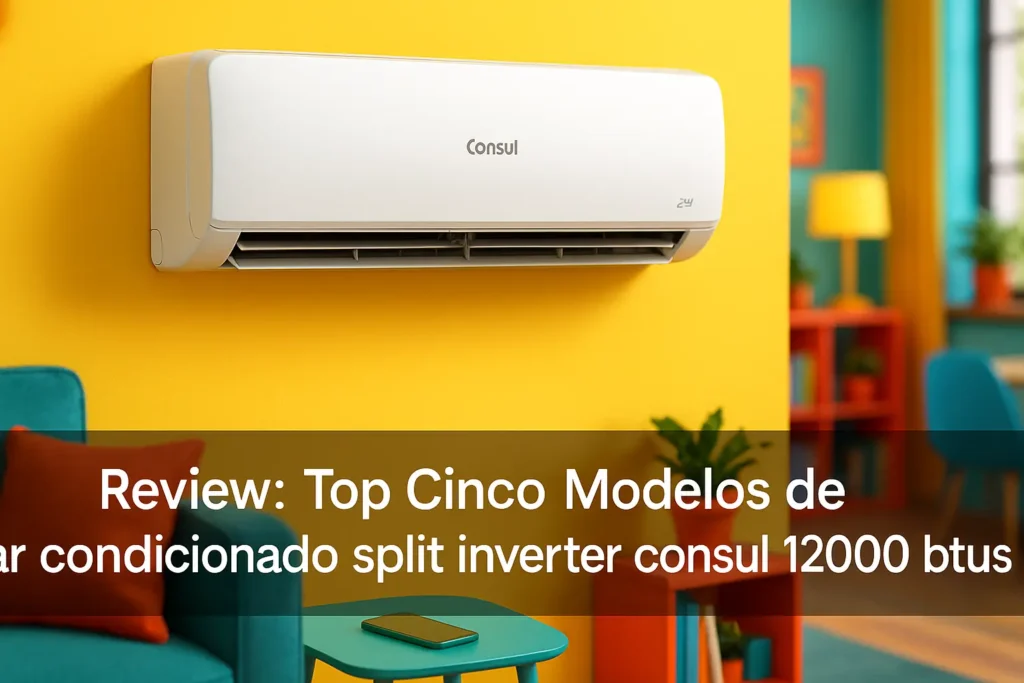 Top Cinco Modelos de ar condicionado split inverter consul 12000 btus
